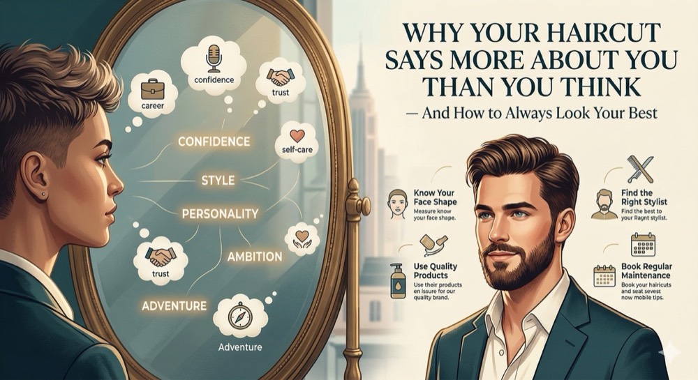 Why Your Haircut Says More About You Than You Think — And How to Always Look Your Best